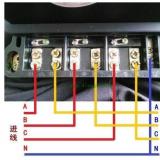 威勝DTSD341-MD3電表電流10（40）A的直通式怎么接線？
